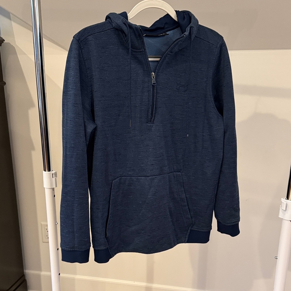 Under Armour Dark Blue Quarter-Zip Pullover